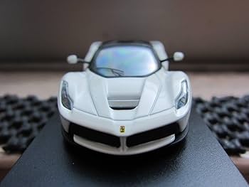 Amazon | 京商 1/64 ラ・フェラーリ 白 | ミニカー・ダイ